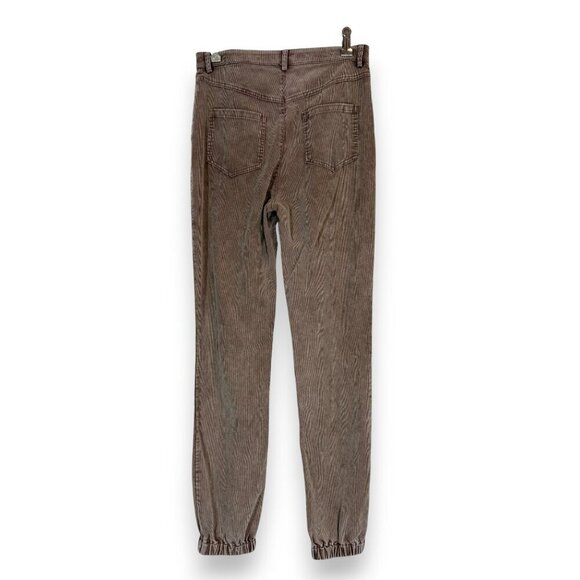 Brown Corduroy Joggers Pants Small - Picture 4 of 12